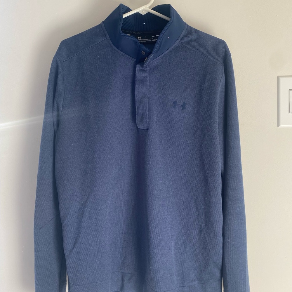 UNDER ARMOUR - MENS GOLF - 1/4 BUTTON PULLOVER